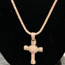 New 925 Sterling Silver Necklace, Pendant And Bracelet. 