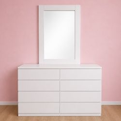 Dresser-with-Mirror ⚜️ Cómoda-con-Espejo 