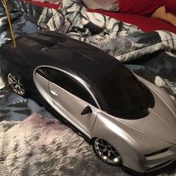 Huge Black/silver Sports Car