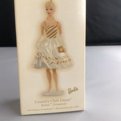 Hallmark Country Club Dance Barbie Ornament