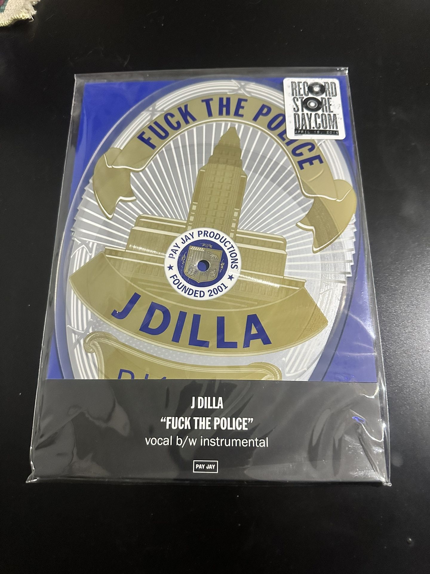 New Sealed J Dilla F*** The Police RSD 7” Vinyl