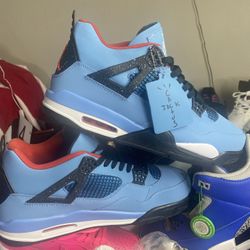 The Travis Scott x Air Jordan 4 Retro “Cactus Jack Sizes: 7.5, 8.5, 9.5, 10.5, 11.5, 12.5, 13.5