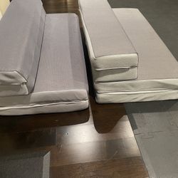 Trifold Full Lucid Comfort Foam Mattress  Set  2