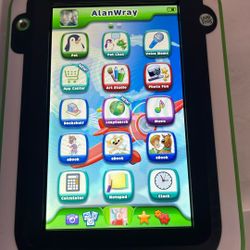 LeapPad Ultra Green #33200 Tablet For Kids Tested/Works Great! 