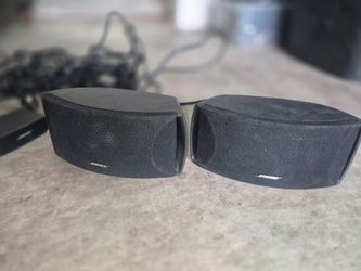 Bose Satellite Speakers Pair Black