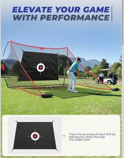 10x7 Golf Hitting Net Simulator