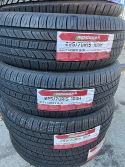 225/70/15 LANSPIDER 4 new tires installed ✅
