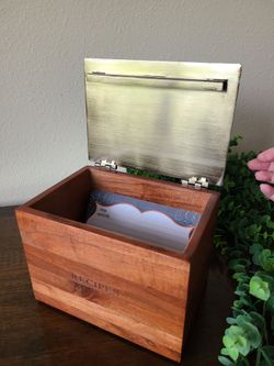 Hearth And Hand Recipe Box