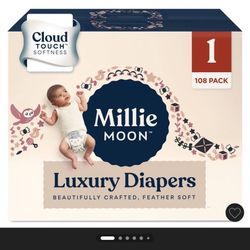 Millie Moon Luxury Diapers Size 1