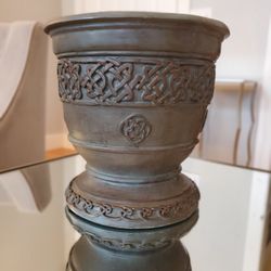 Vintage Ancient Style Morter Vase Pot Home Decor