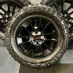 20” TRD Wheels & Off-Road Tires – 6x139 / 6x5.5 Bolt Pattern