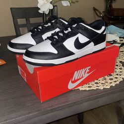 Nike panda Dunk Low Size 14