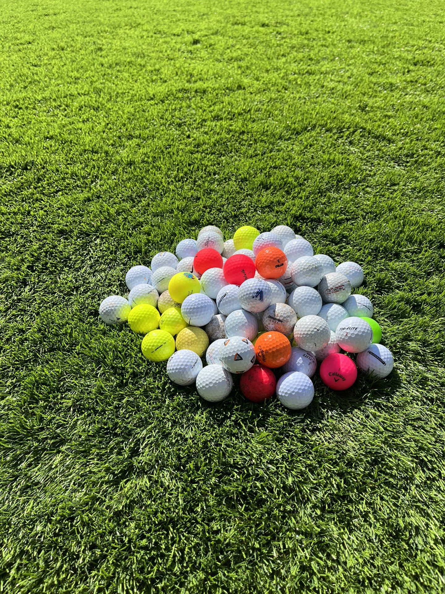 Assorted brand used golf balls (100/50/25/15 Or More)
