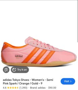NEW - Tokyo Women's Shoes by Adidas
Orange/Gold