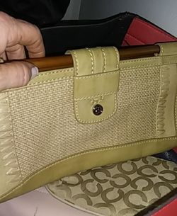 Anne Klien Bamboo Clutch