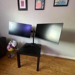 Lenovo Thinkvision 4k Monitors (double w/ Stand)