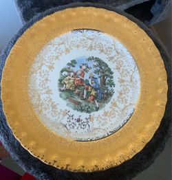 PLATES GOLD 22 KARAT - ANTIQUE