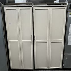 Viking Built In Panel Ready 66” Column Set Fridge & Freezer