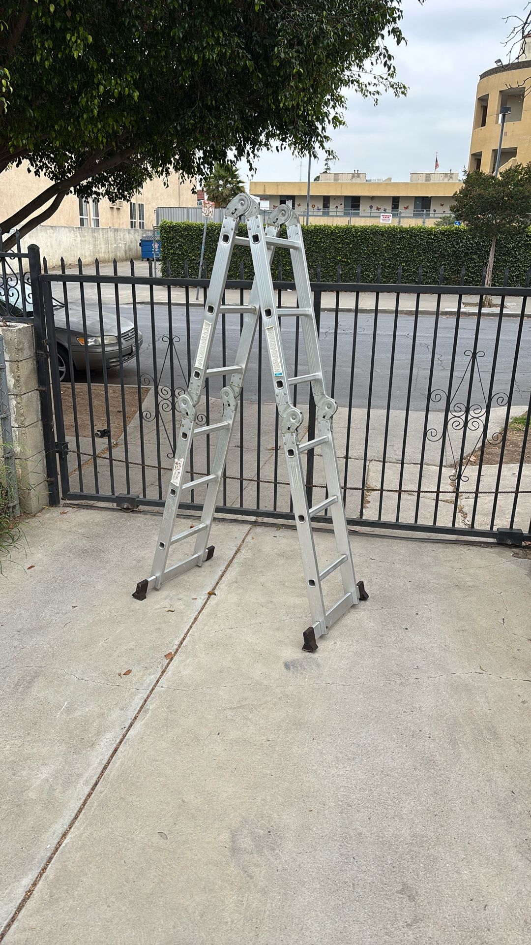 Ladder. Foldable 12.5ft.