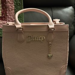 Juicy Couture Bags Juicy Couture Pink Diamond Heartless Tote Crossbody Bag