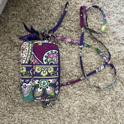Vera Bradley Crossbody Wallet Bag