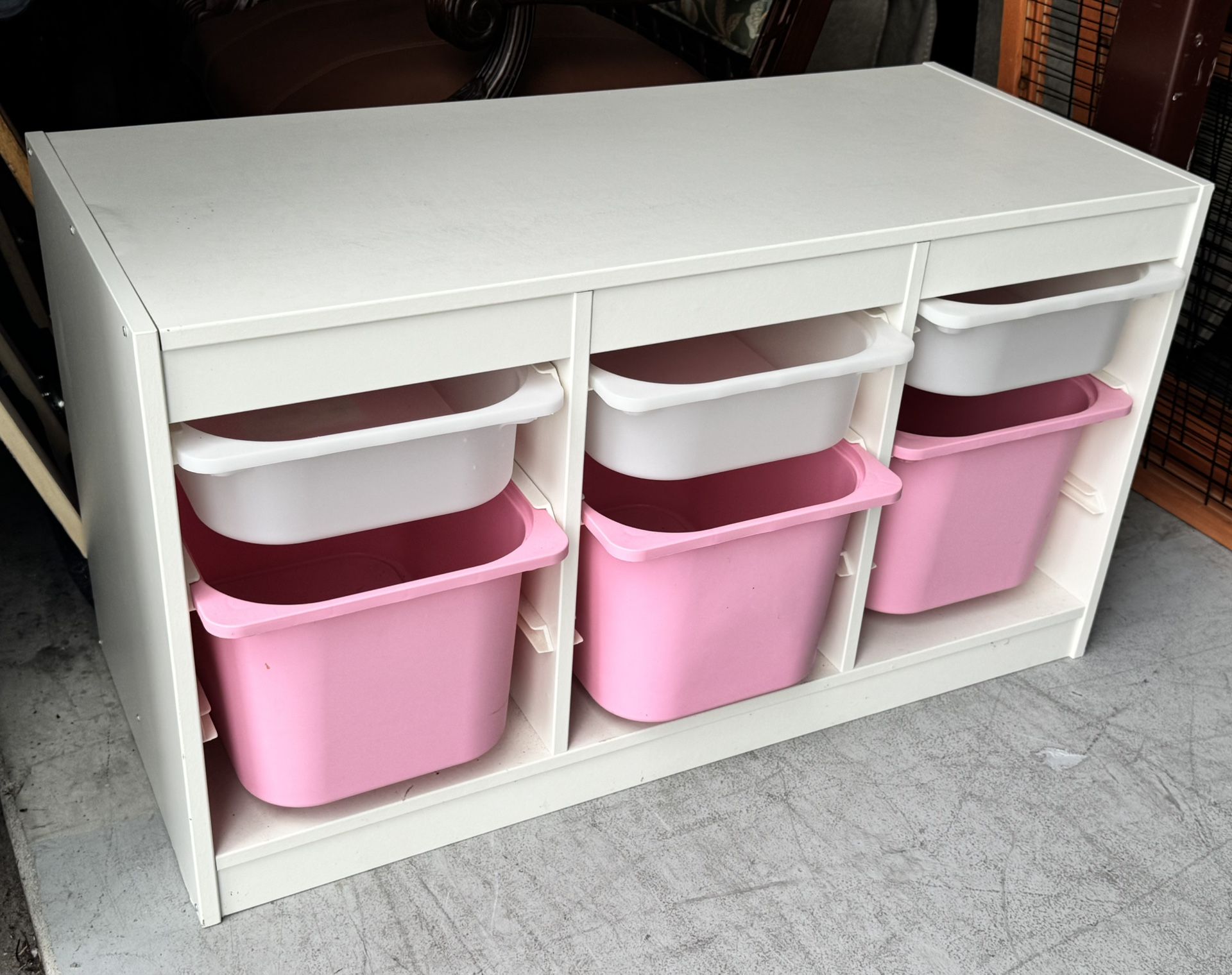 IKEA STORAGE CONTAINER KIDS TOY BOX ORGANIZER BINS