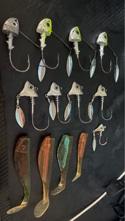 Swimbaits, top spins and underspins Must see!!!