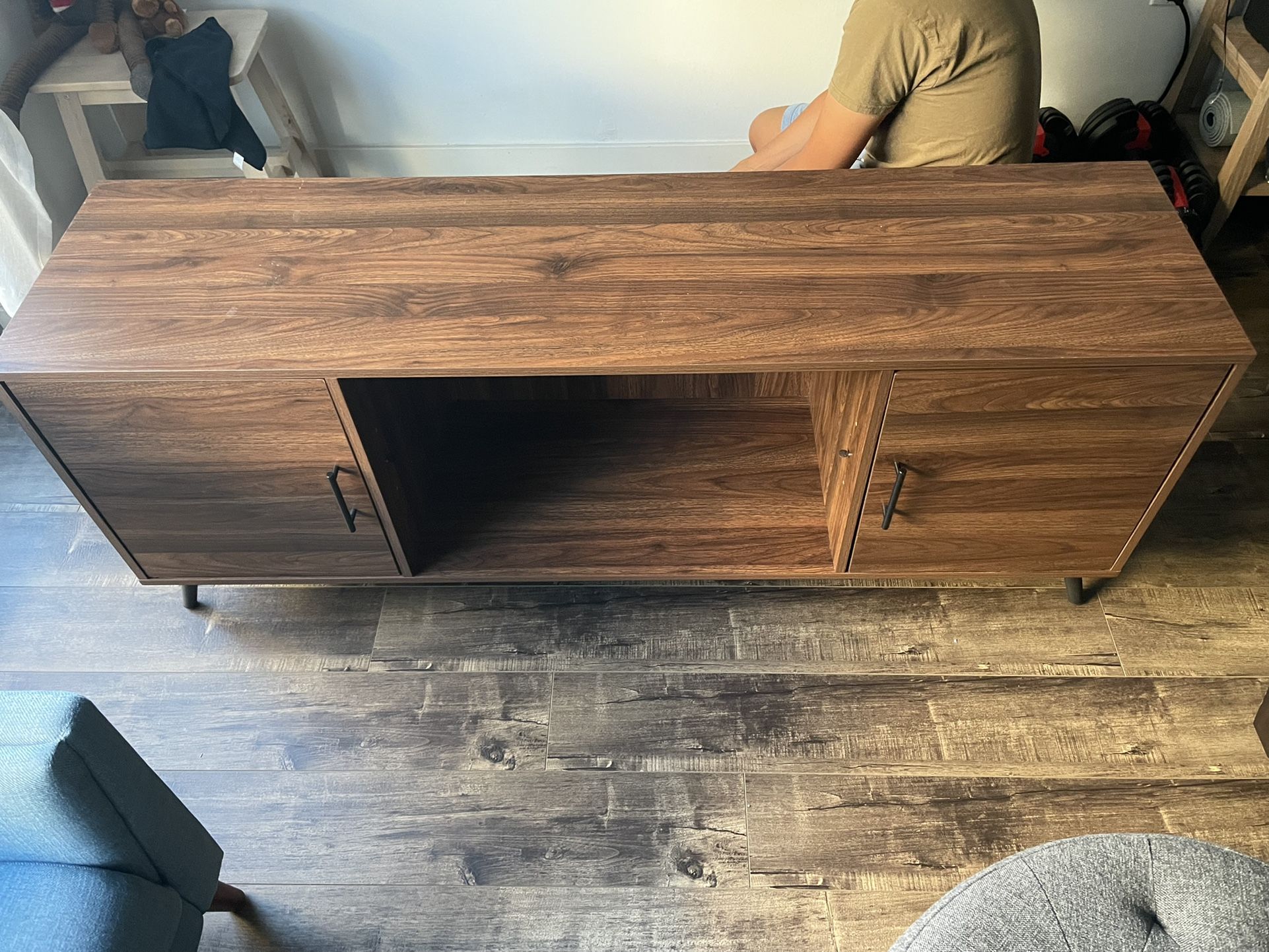 Mid-century TV stand 