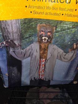 Animated werewolf 6ft