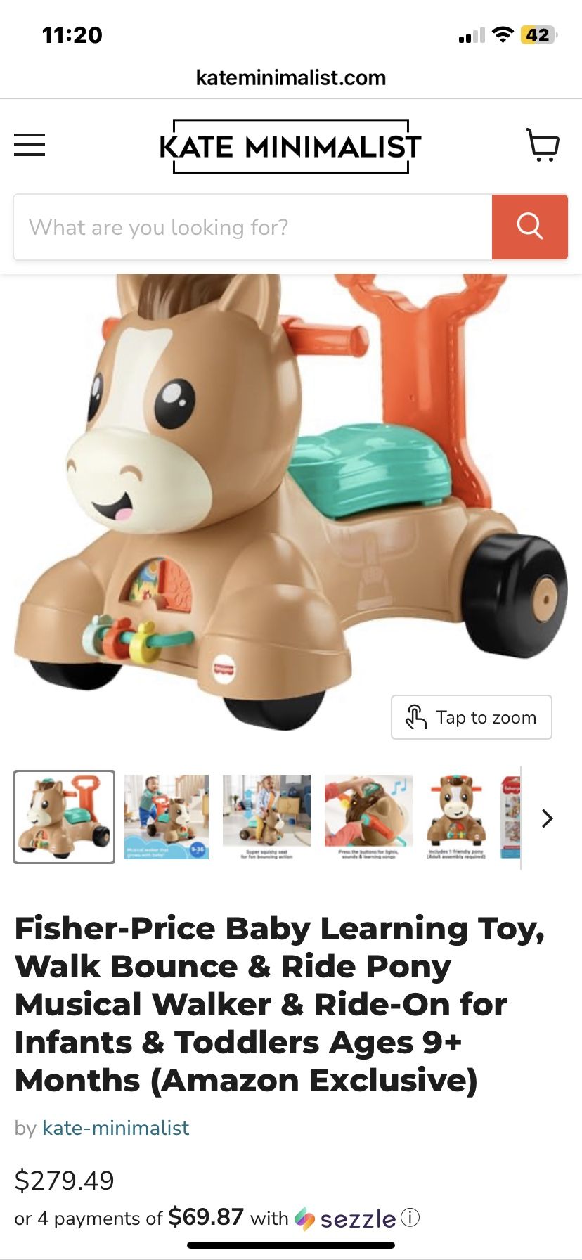 Baby Walker & Ride On Toy