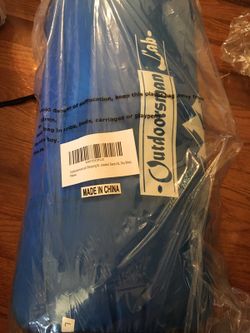 OutdoorsmanLab Sleeping Bag Lightweight For Camping, Backpacking, Travel- Kids Men Women 3-4 Season Ultralight Compact Packable bag with Compression