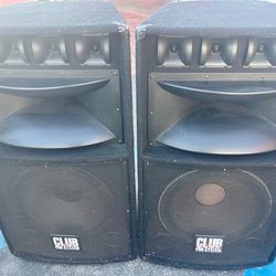Club Pro system speaker set of 2