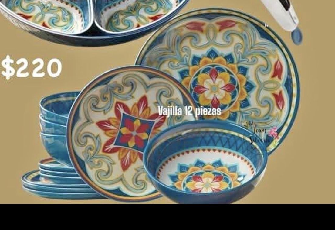 Bajia 12 Piezas Princess House