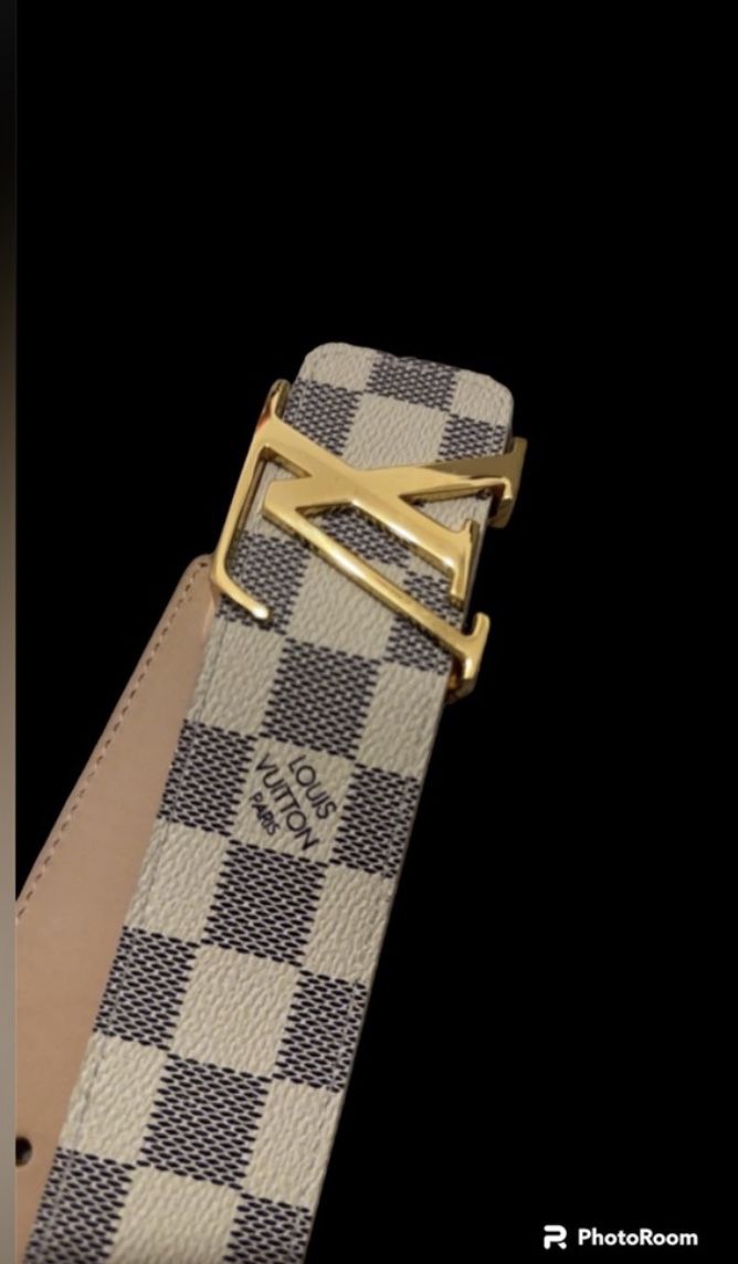 Thắt lưng Louis Vuitton Damier 40mm Reversible Belt logo caro like