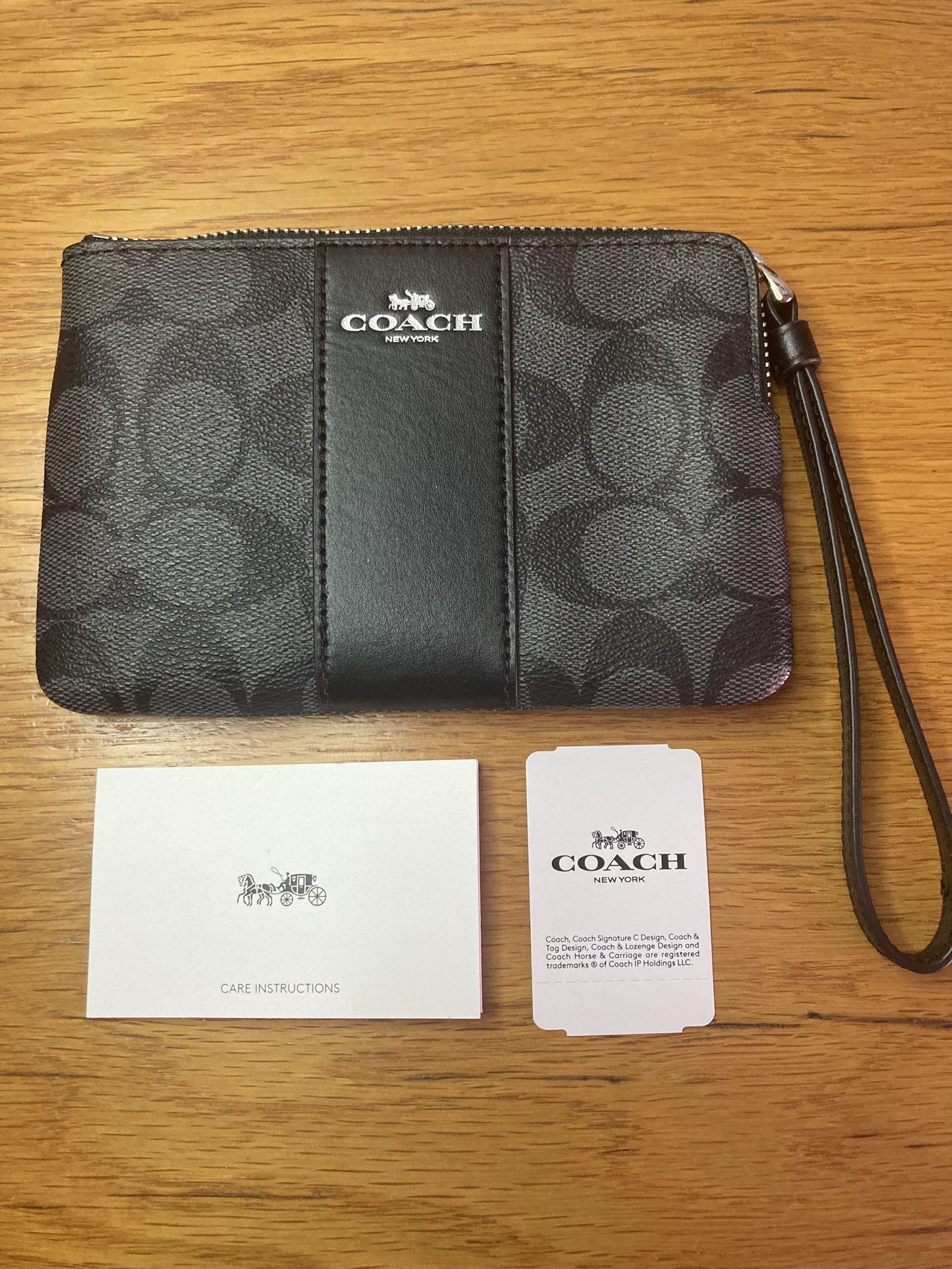 Black Coach Womens Wallet
