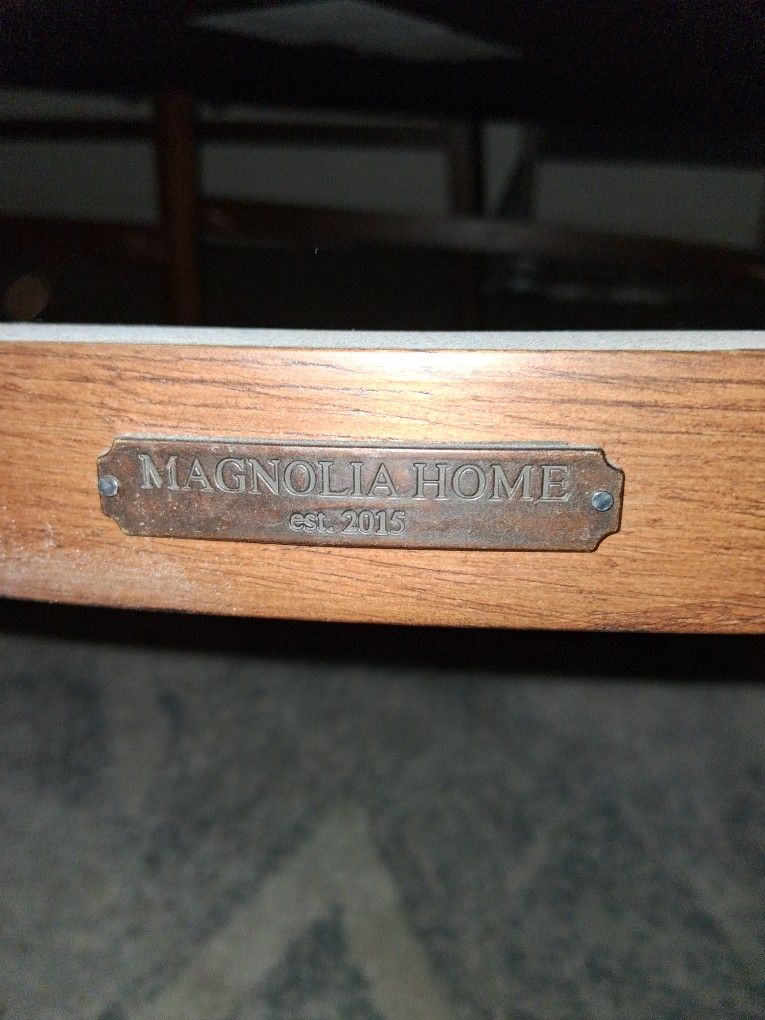 40×16 Magnolia Home Miller Walnut Round Coffee Table