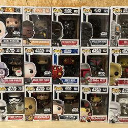 Star Wars Funko Pops
