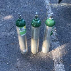 3 Oxygen  Tanks