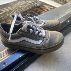 Green Vans size 1 Boys