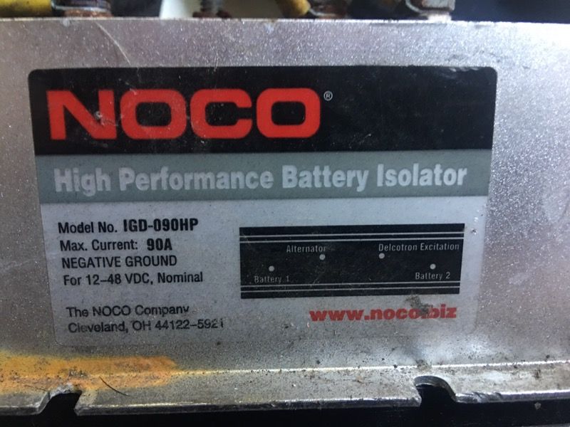 NOCO Battery Isolator