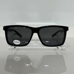 HUGO by Hugo Boss HG 1013/S Black Acetate w. custom Polarized Gray Sunglasses 