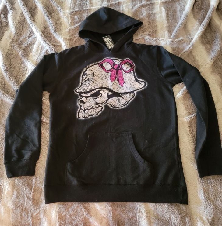 Metal Mulisha Wildfire Fleece Hoodie, Girls XL