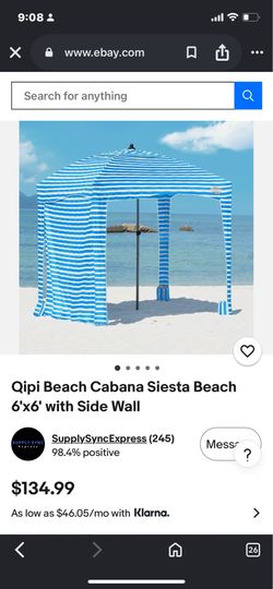 Beach cabanas for sand canopy