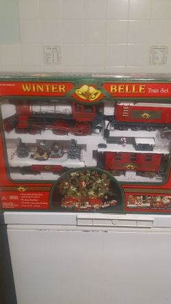 WINTER BELLE TRAIN SET ONLY USED TWICE