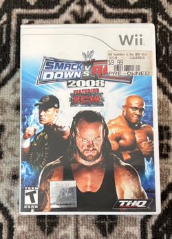 WWE smacked down vs Raw 2008