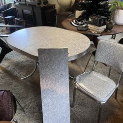Vintage Formica Table And Chair Set