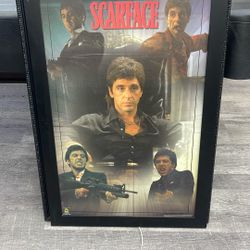 Scarface And Godfather Paintings/pics