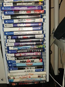 Pas5 and ps4 games