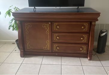 Vintage Disney Port New Orleans Dresser