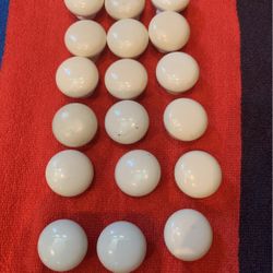 White Ceramic Cabinet Knobs set Of 12 Knobs